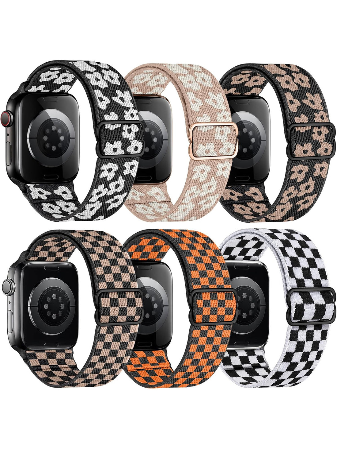 Adjustable Stretch Watch Bands Compatible with Apple Watch