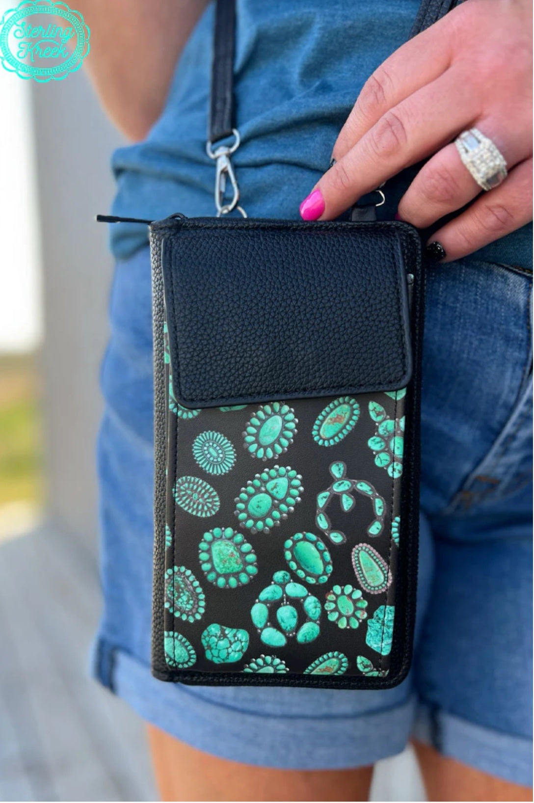 Cell Phone Wallet Crossbody Bag