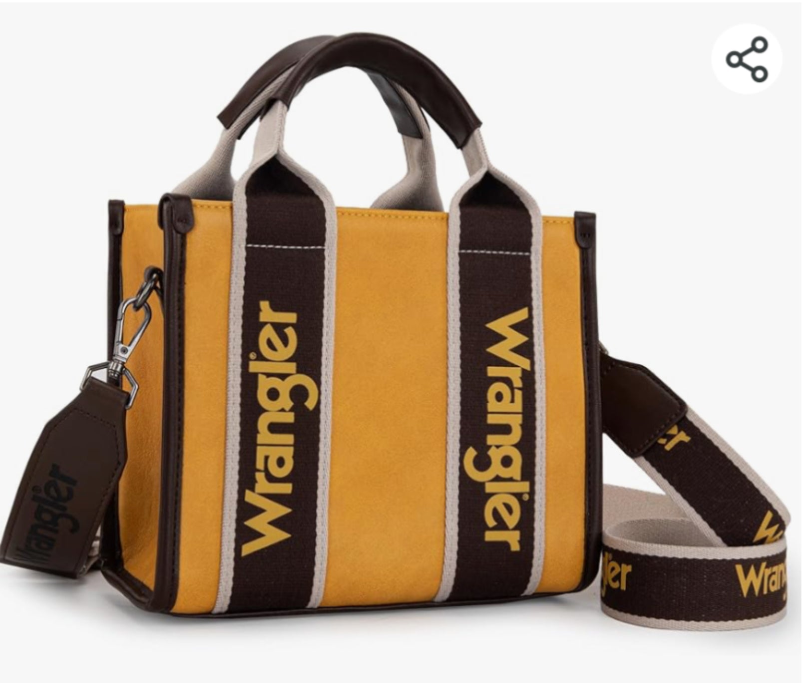 Wrangler Color Block Small Crossbody Tote