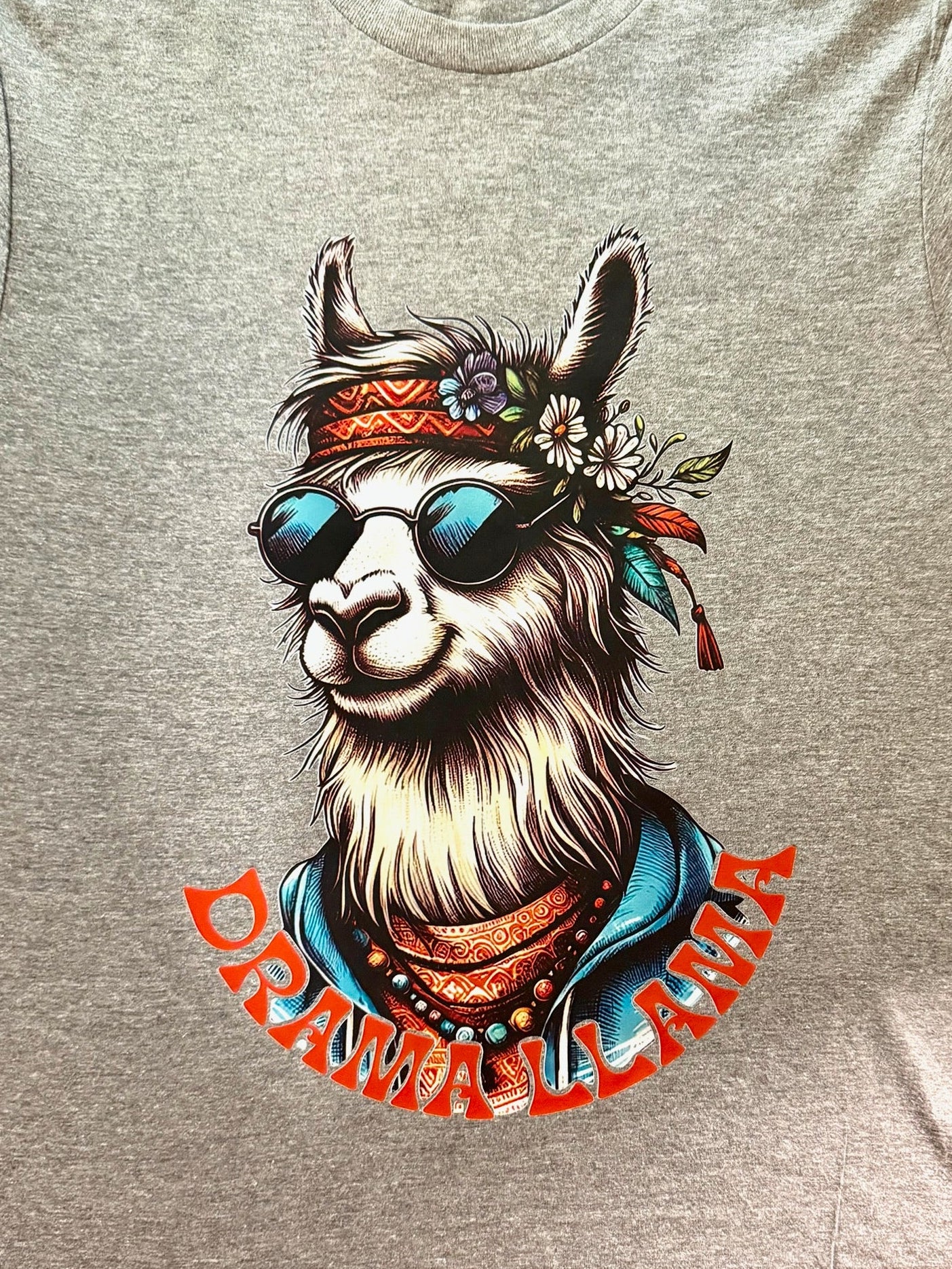 Hippie Drama Llama Graphic Tee