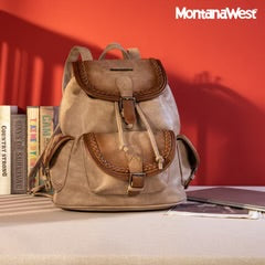 Montana West Stone Wash Backpack
