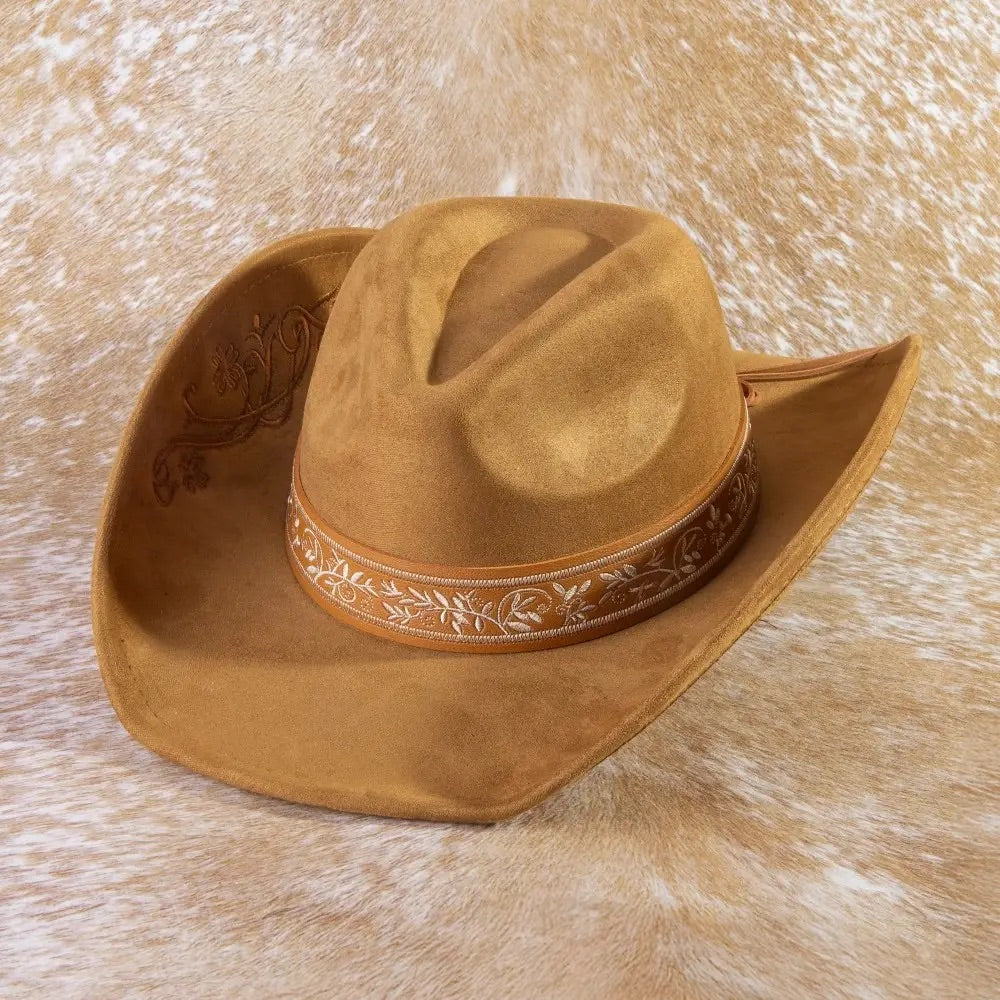 Suede Cowgirl Hat