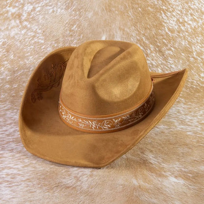 Suede Cowgirl Hat