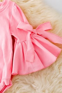 Stretchy and Soft Bell Sleeve Onesie with Snaps