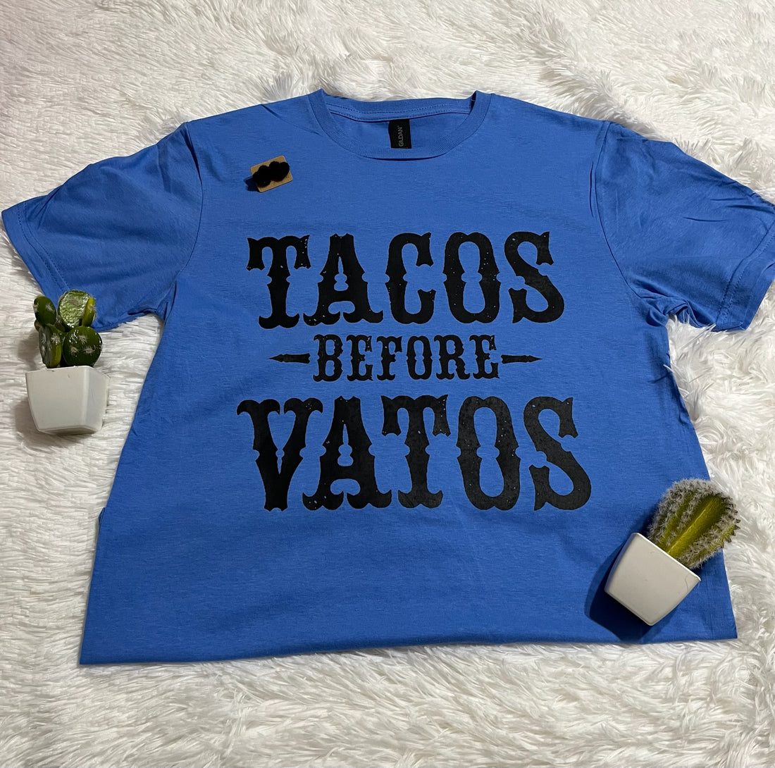 “Tacos Before Vatos” Graphic Tee