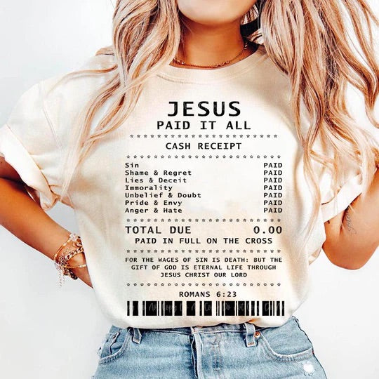 Jesus Paid It All Graphic Tee