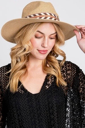 Havana Taupe Straw Hat