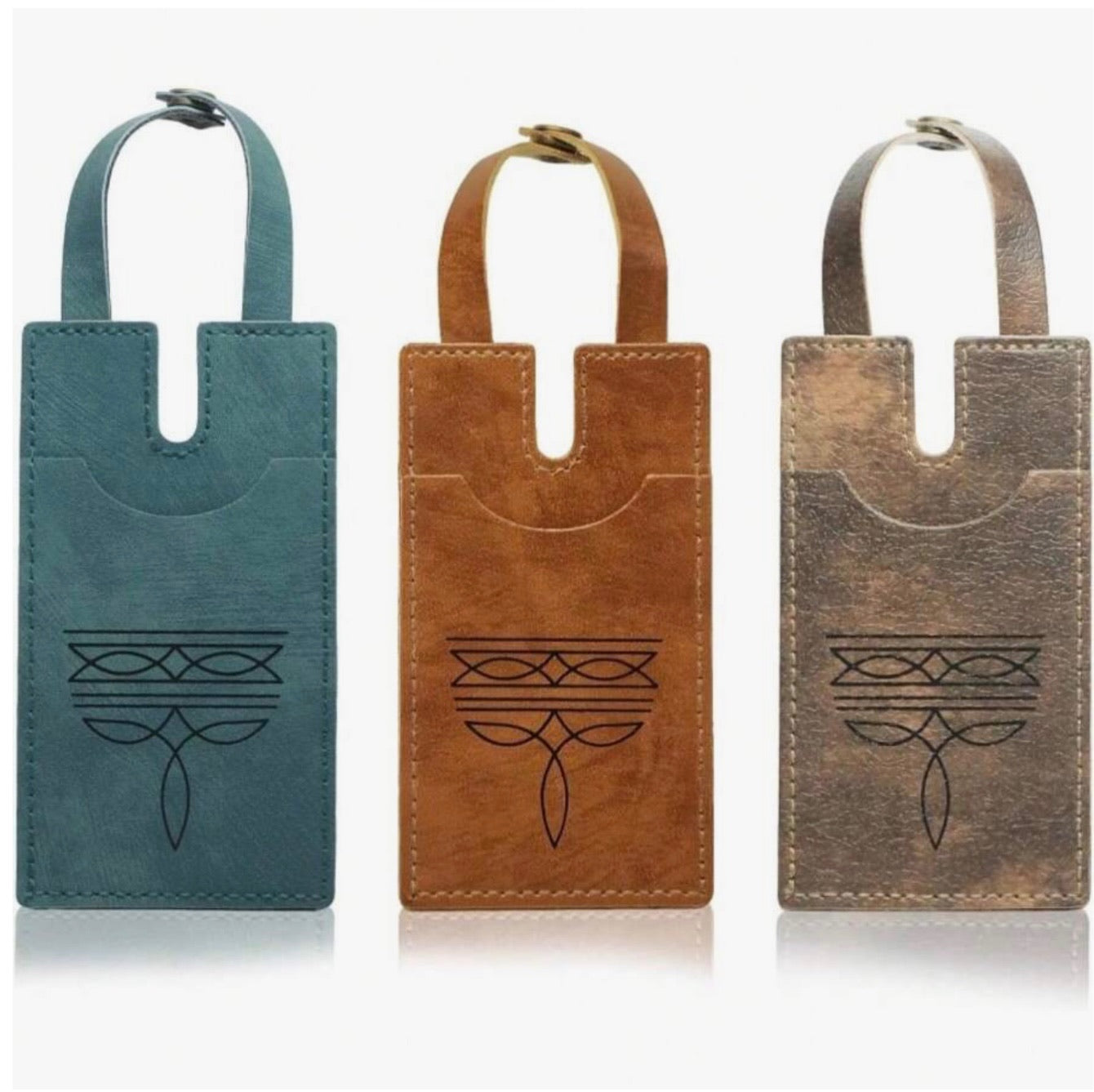 Western Style Boot Card Holder