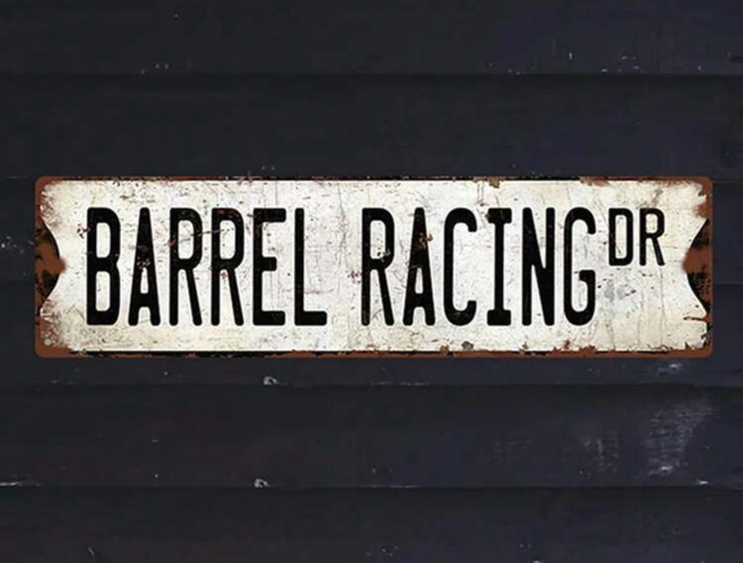 Barrel Racing Dr. Graphic Sign
