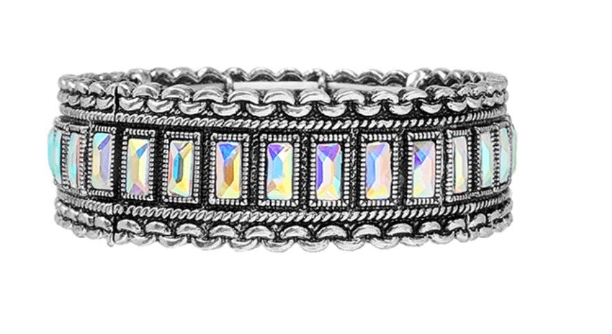Iridescent Stretch Bracelets