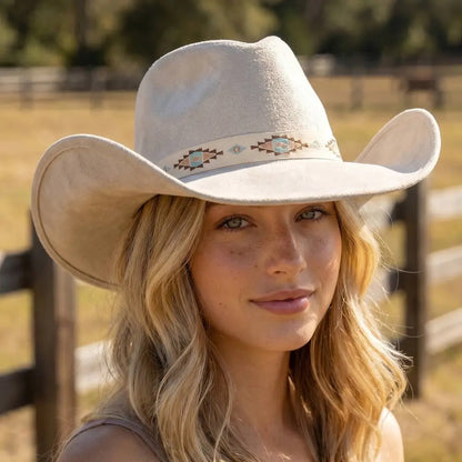 Suede Cowgirl Hat