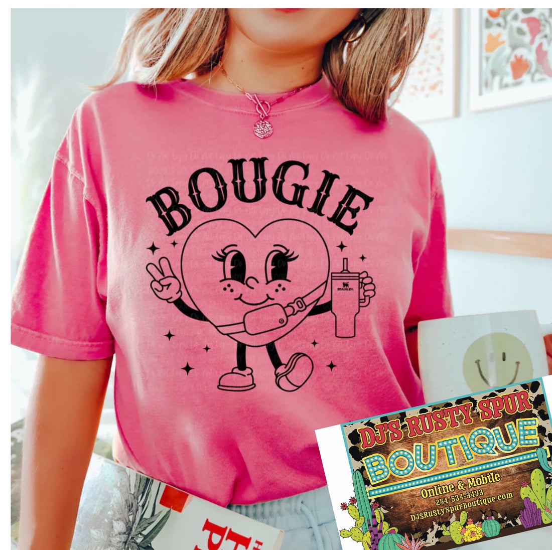 Bougie Heart Graphic Tee