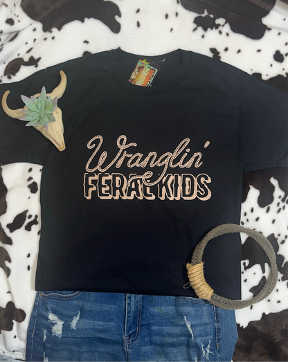 Wranglin’ Feral Kids Graphic Tee