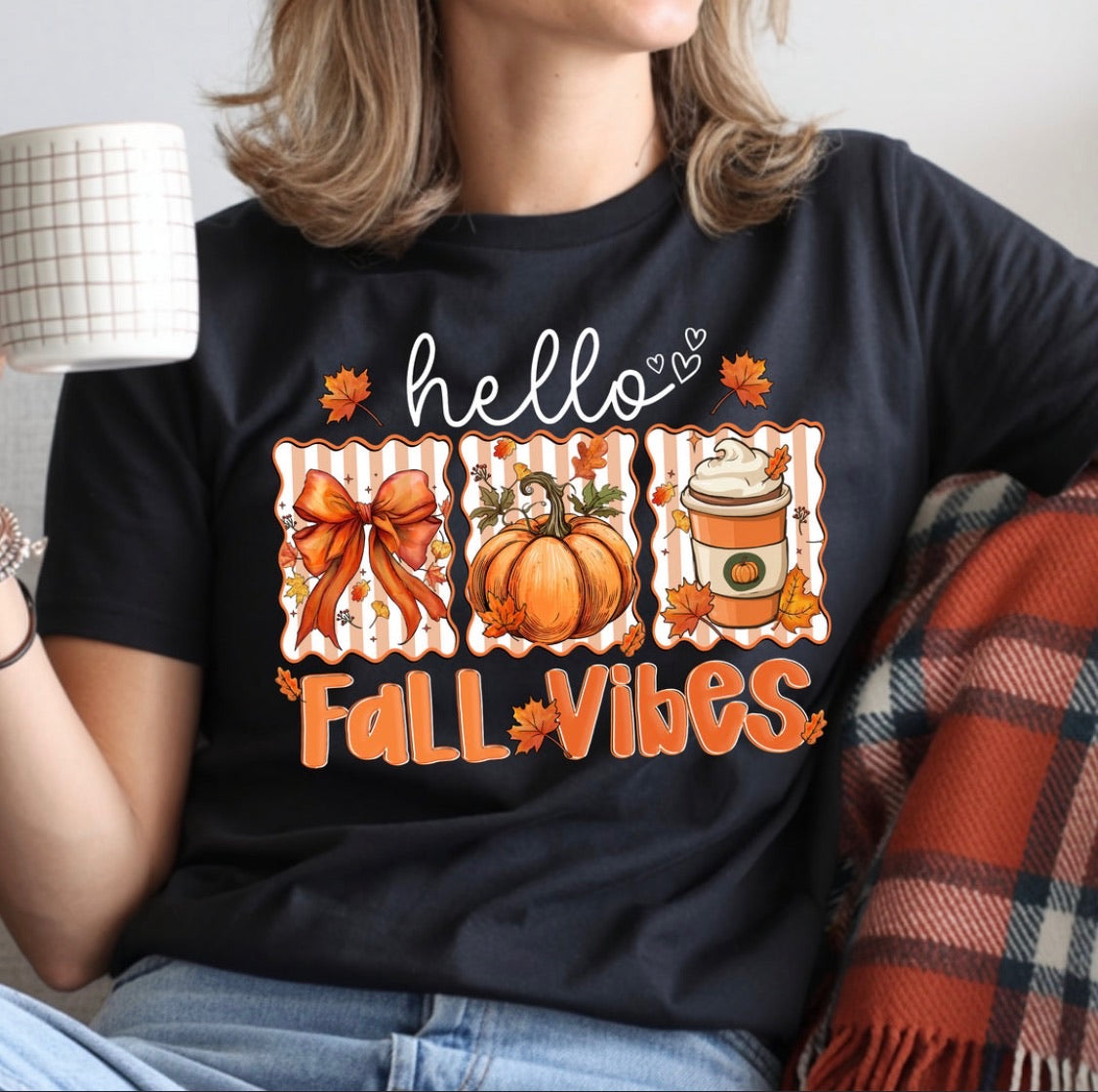 Hello Fall Vibes Graphic Tee