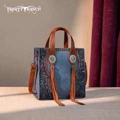Trinity Ranch Concho Collection Mini Crossbody Tote