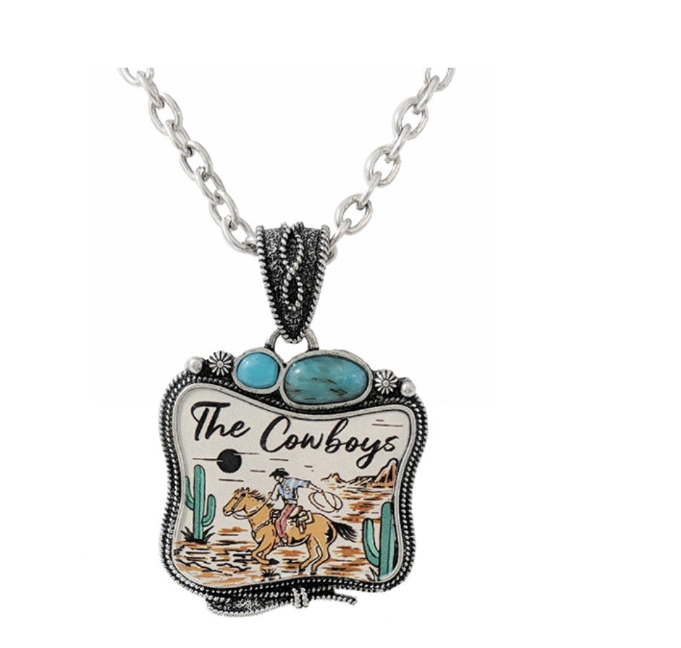 The Cowboys Pendant Chain Necklace