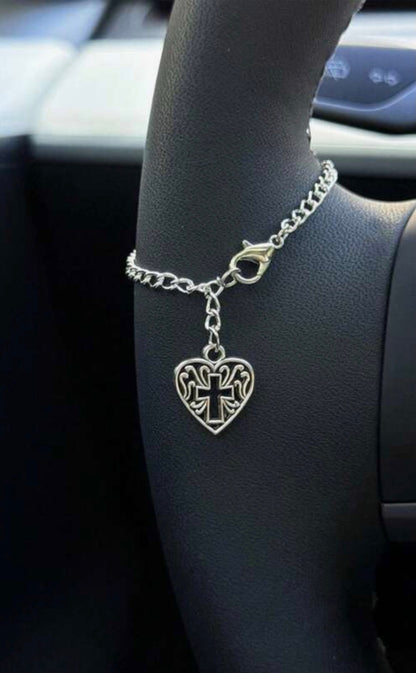 Steering Wheel Charm Bracelet