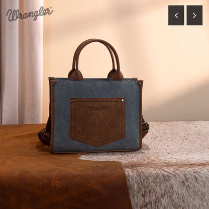 Wrangler Buckle Conceal Carry Crossbody Tote