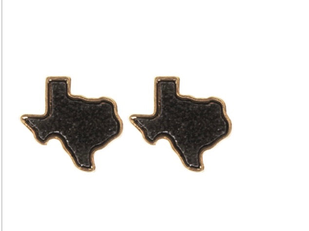 Texas Druzy Stud Earrings