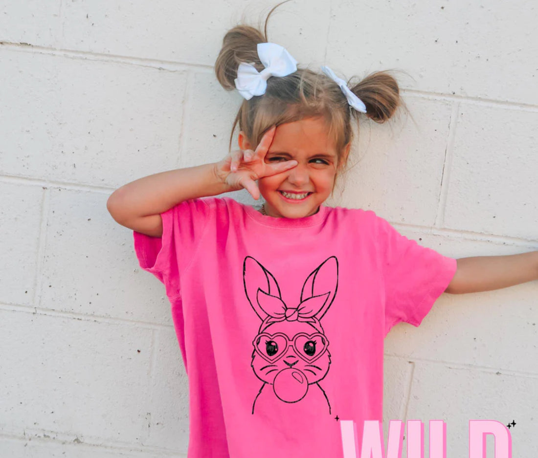Bubble Bunny Youth Graphic Tee