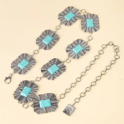 Western/Boho Concho Chain Link Belt