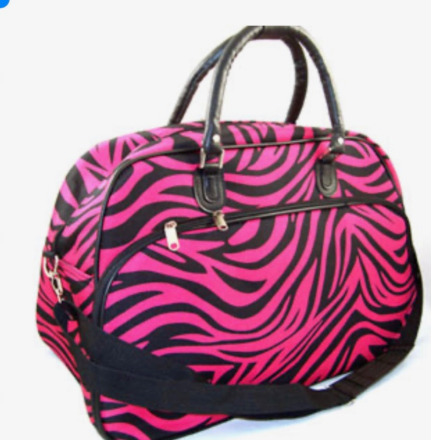 Canvas Carry-On Duffel Bag with Crossbody Strap