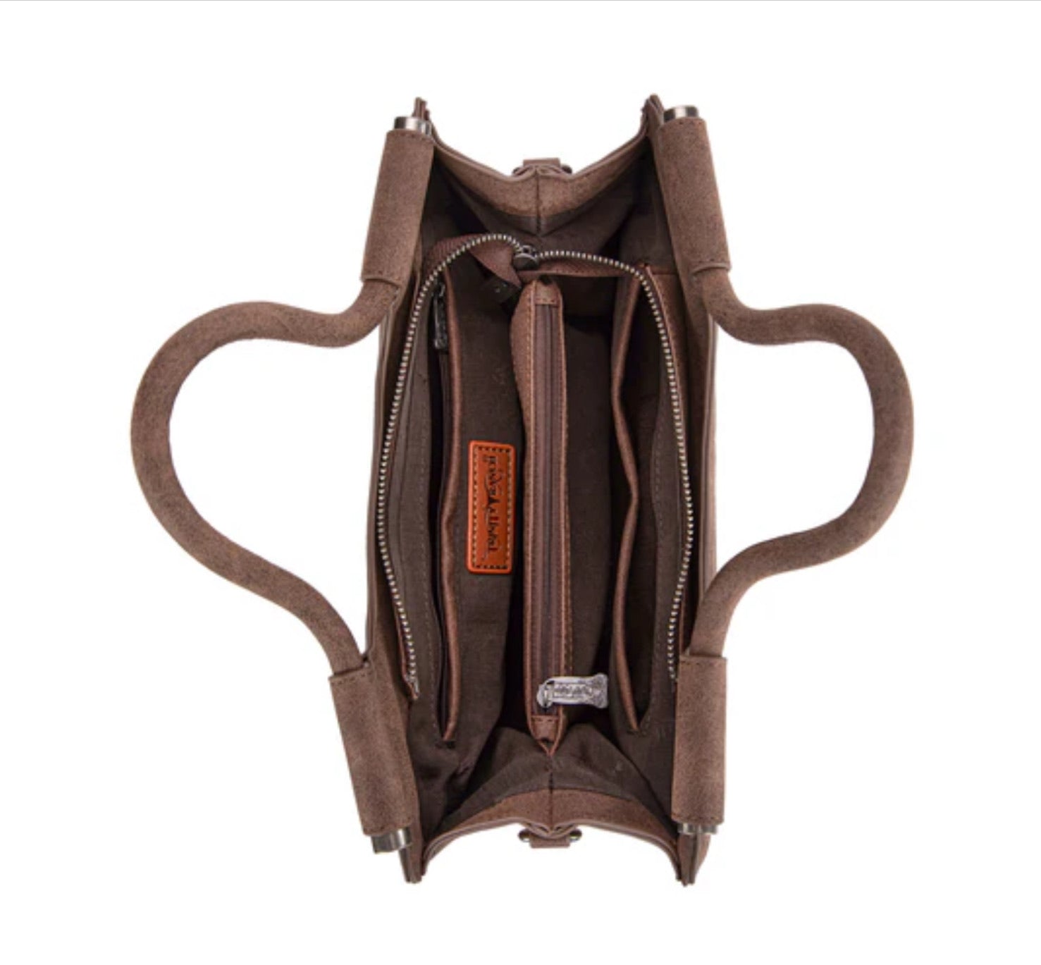 Trinity Ranch Floral Aztec TooledConceal Carry Crossbody Tote