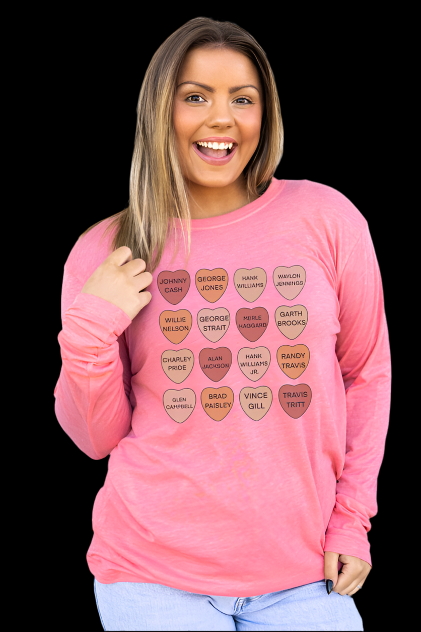 &quot;Country All My Love&quot; Long Sleeve Shirt