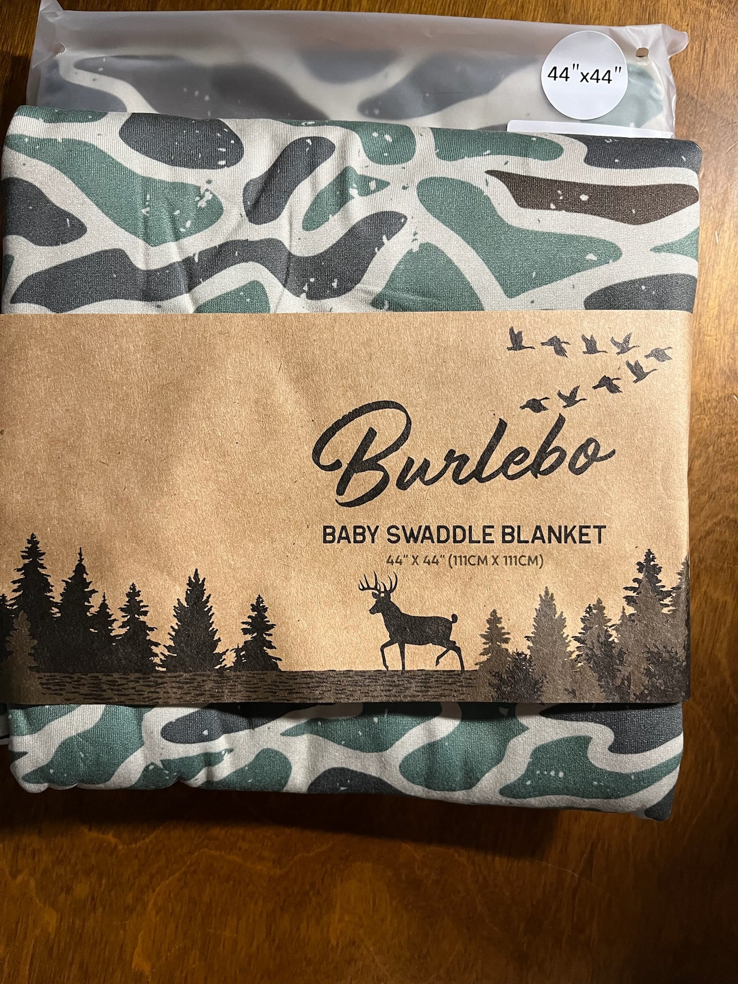 Burlebo Baby Swaddle- Blanket 44” X 44”