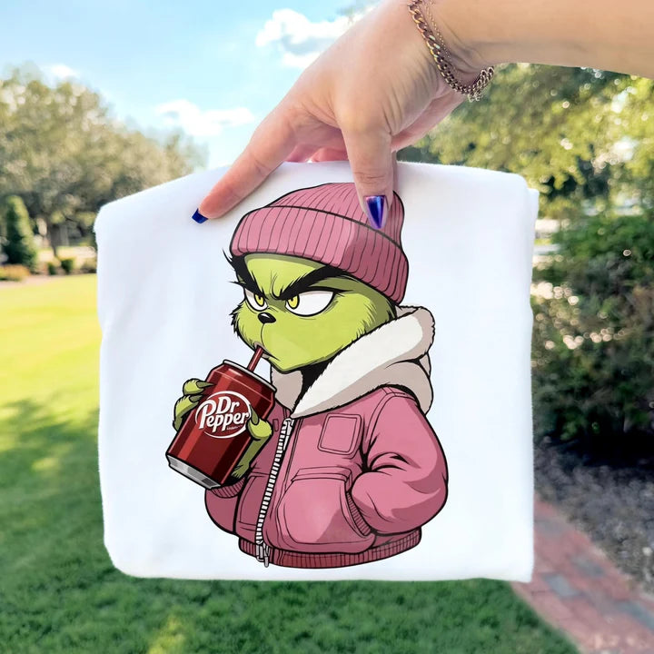 Youth Grinch Dr.P Graphic Sweatshirt