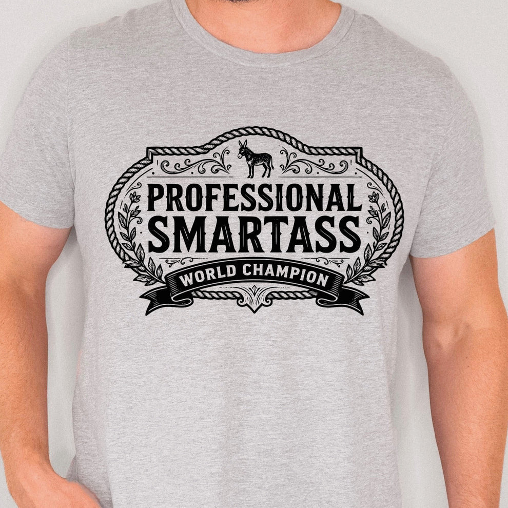 Professional Smartass Graphic Print Tee