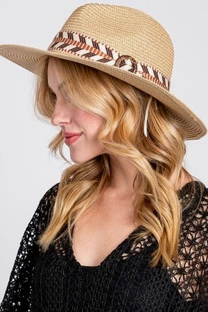 Havana Taupe Straw Hat