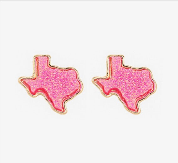 Texas Druzy Stud Earrings
