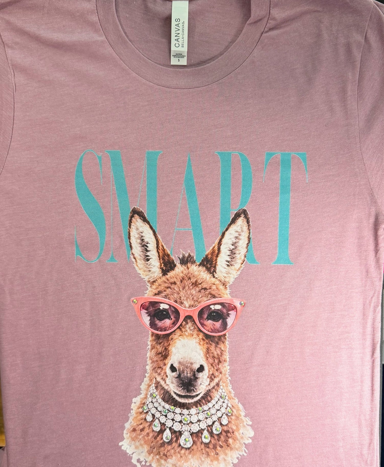 Rhinestone Smart Ass Graphic Tee