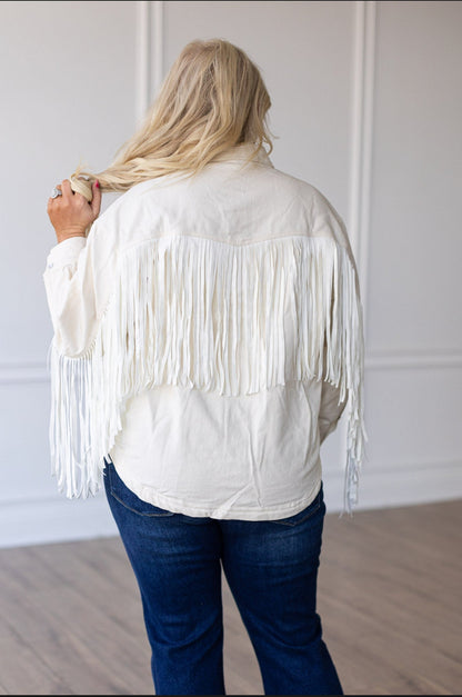 Western Street Style Fringe Jacket