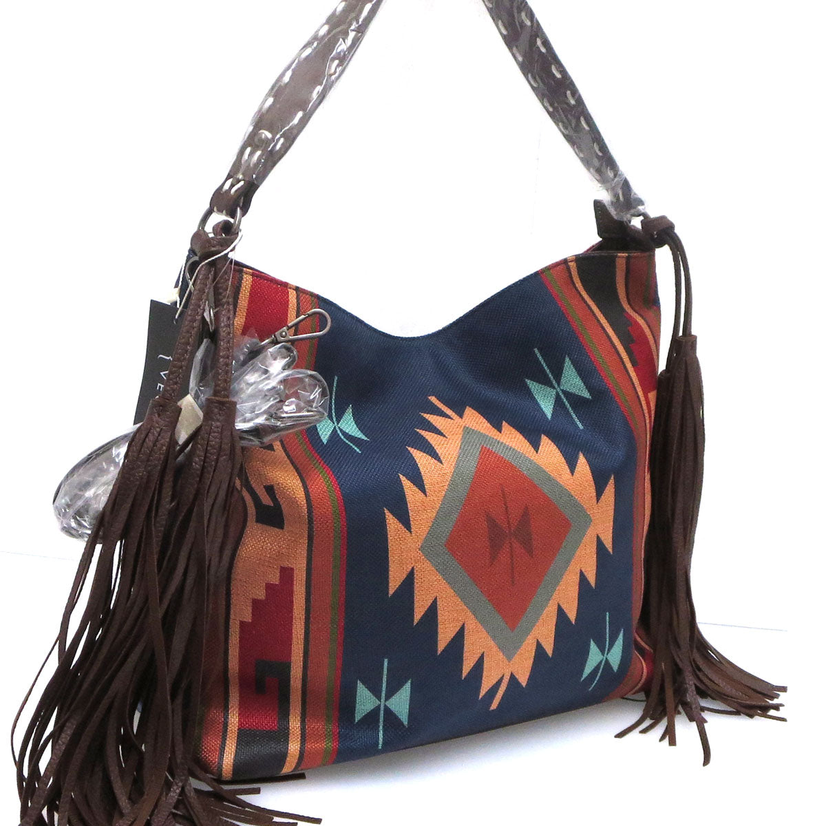 Aztec Tribal Canvas Purse