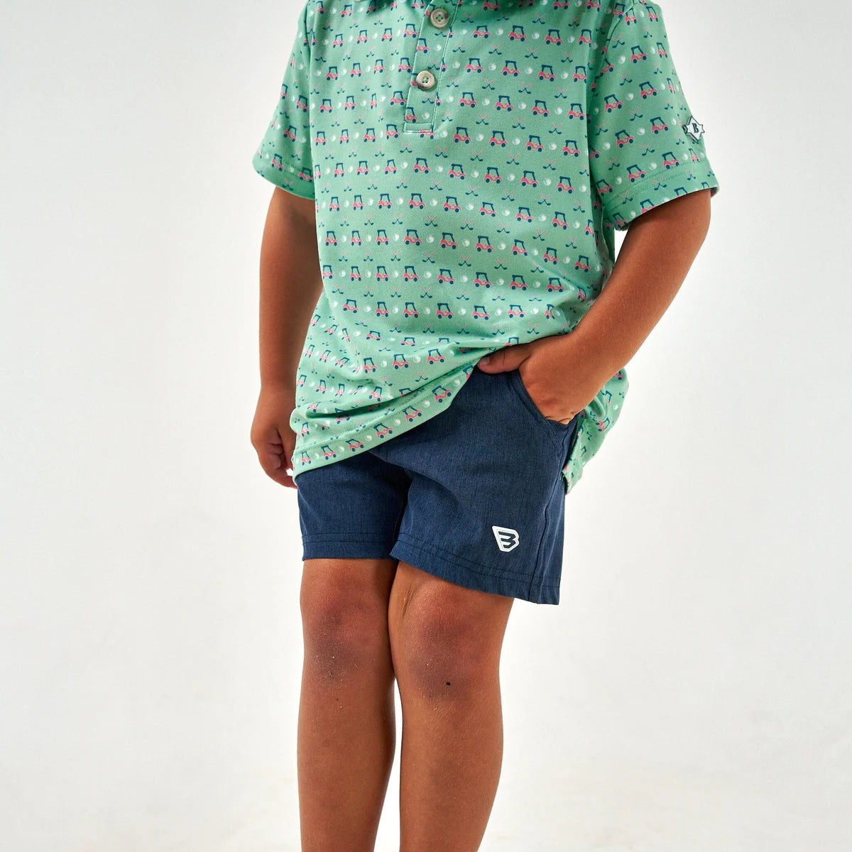 Burlebo Youth Athletic Short with Liner