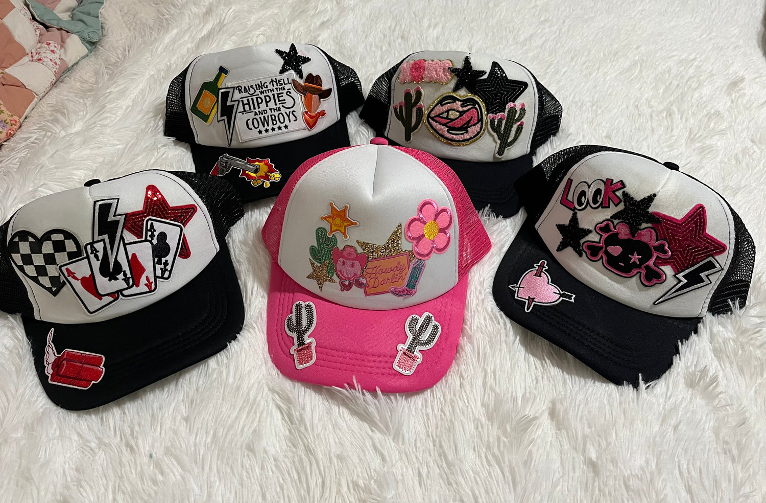 Trucker Hats with Patches