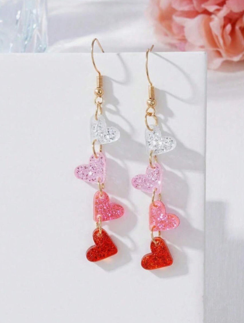 Mini Acrylic Dangle Earrings