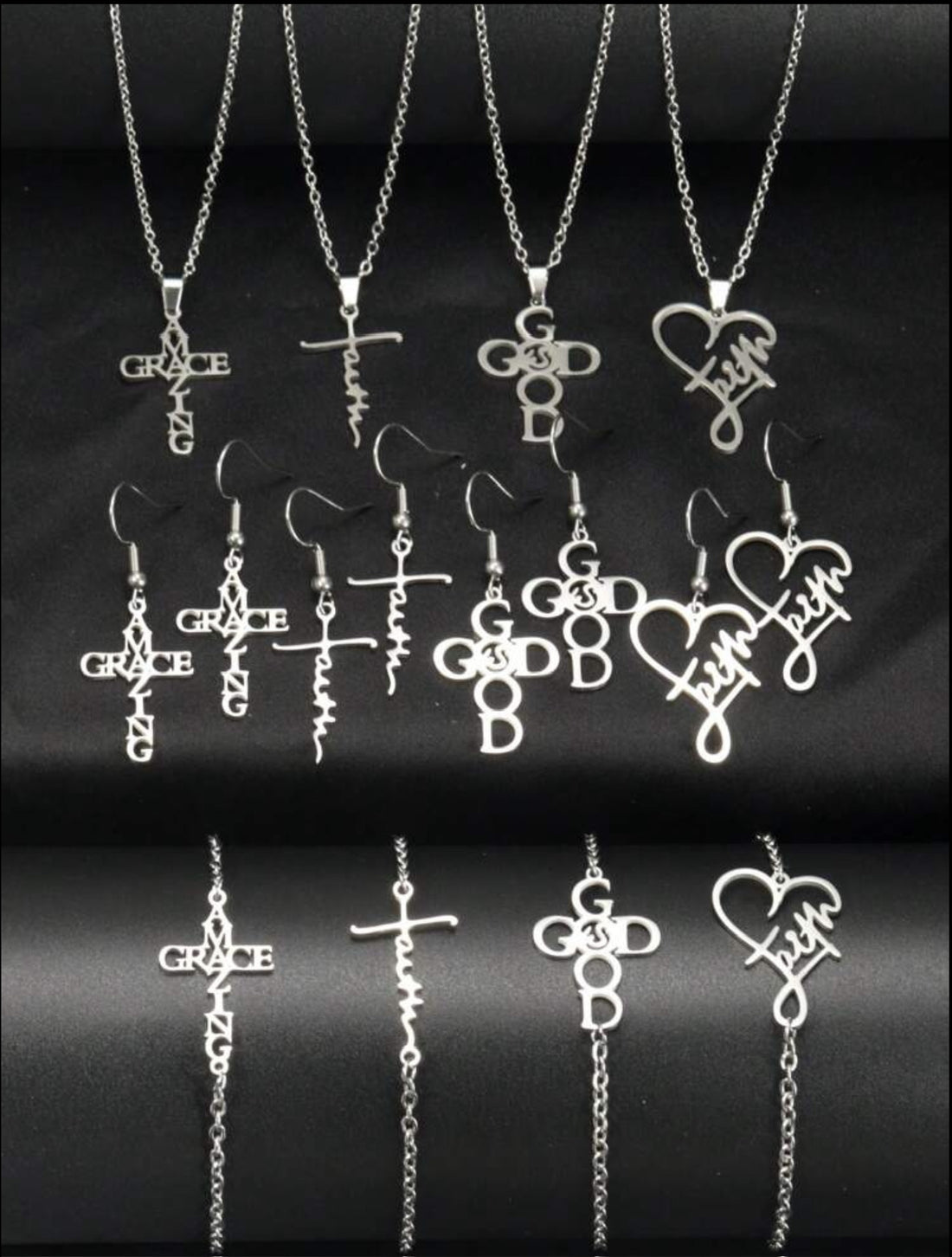 3pc. Inspirational Jewelry Set