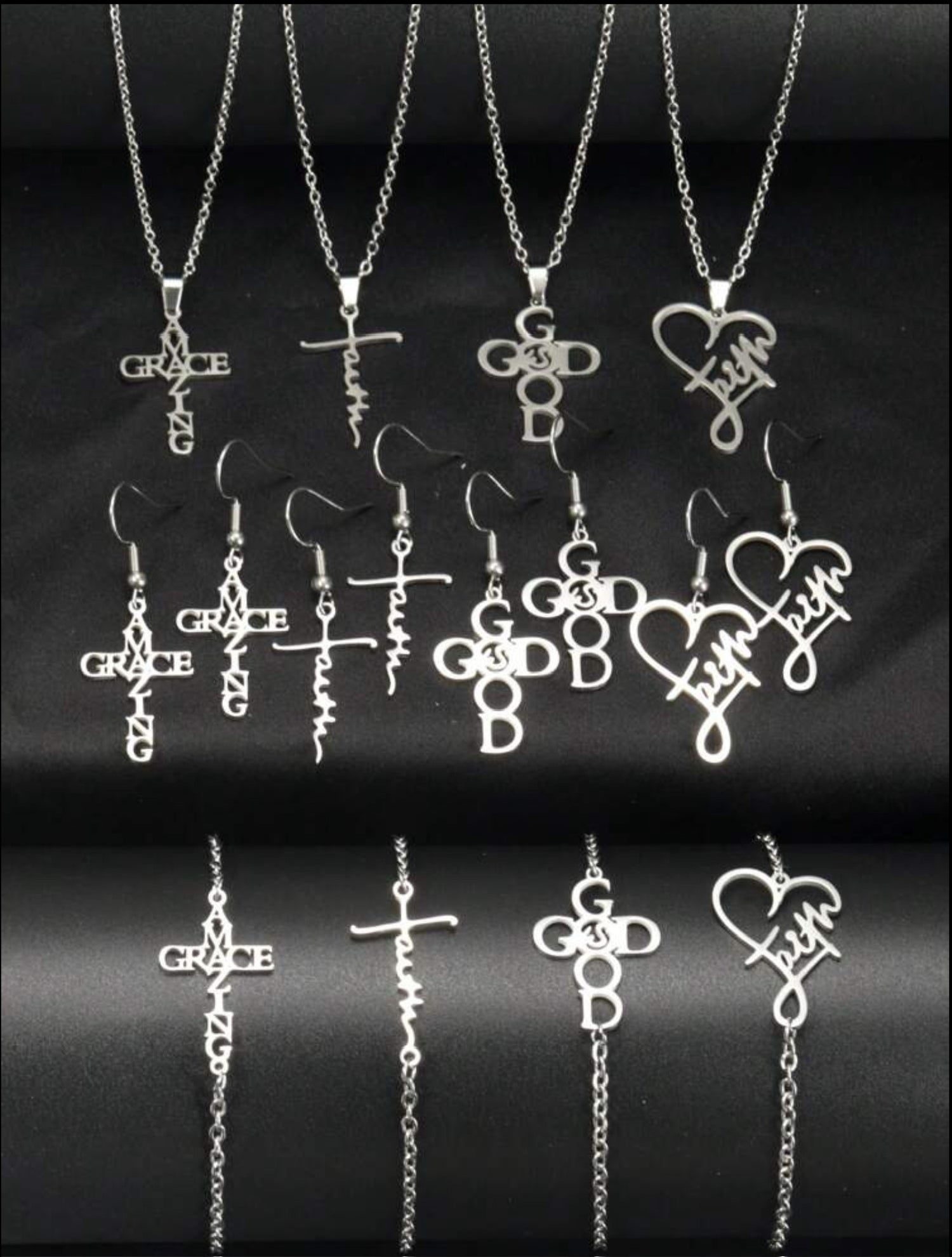 3pc. Inspirational Jewelry Set