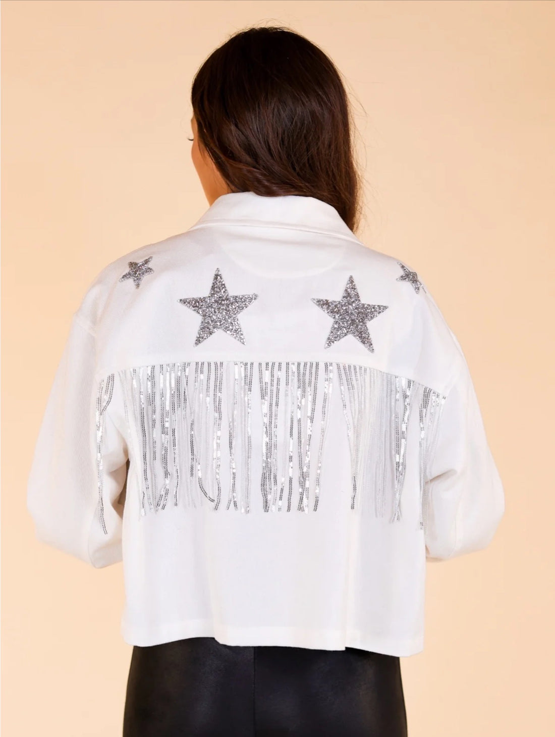 Its Written In the Stars Embellished Denim Jacket