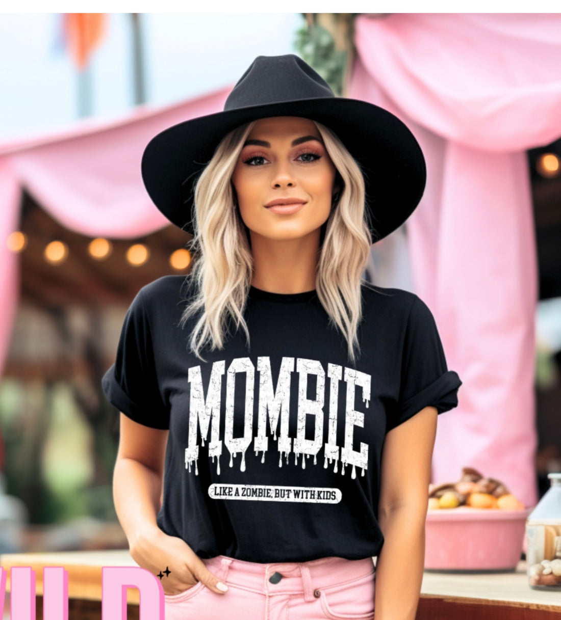 ‘’Mombie, Like a Mom But With Kids’’ Graphic Tee