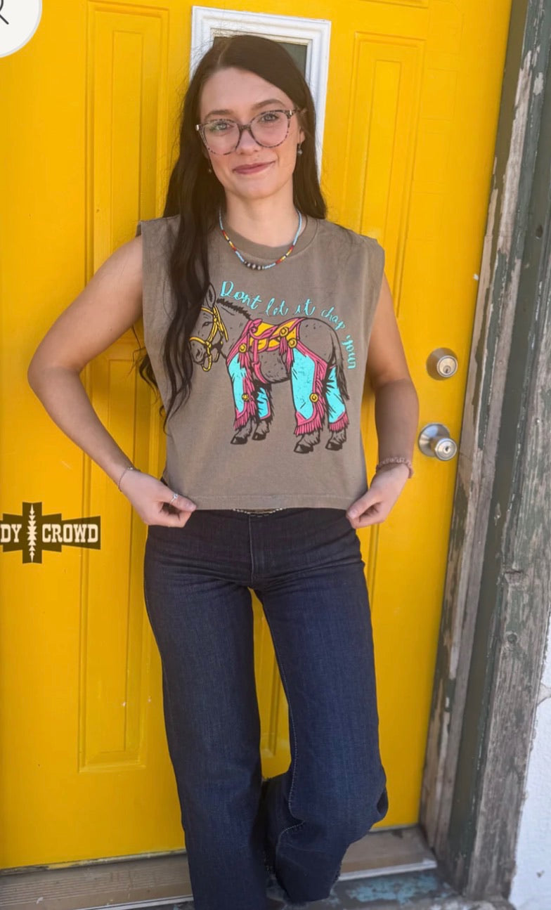 Chap Your Ass Cropped Tank Top