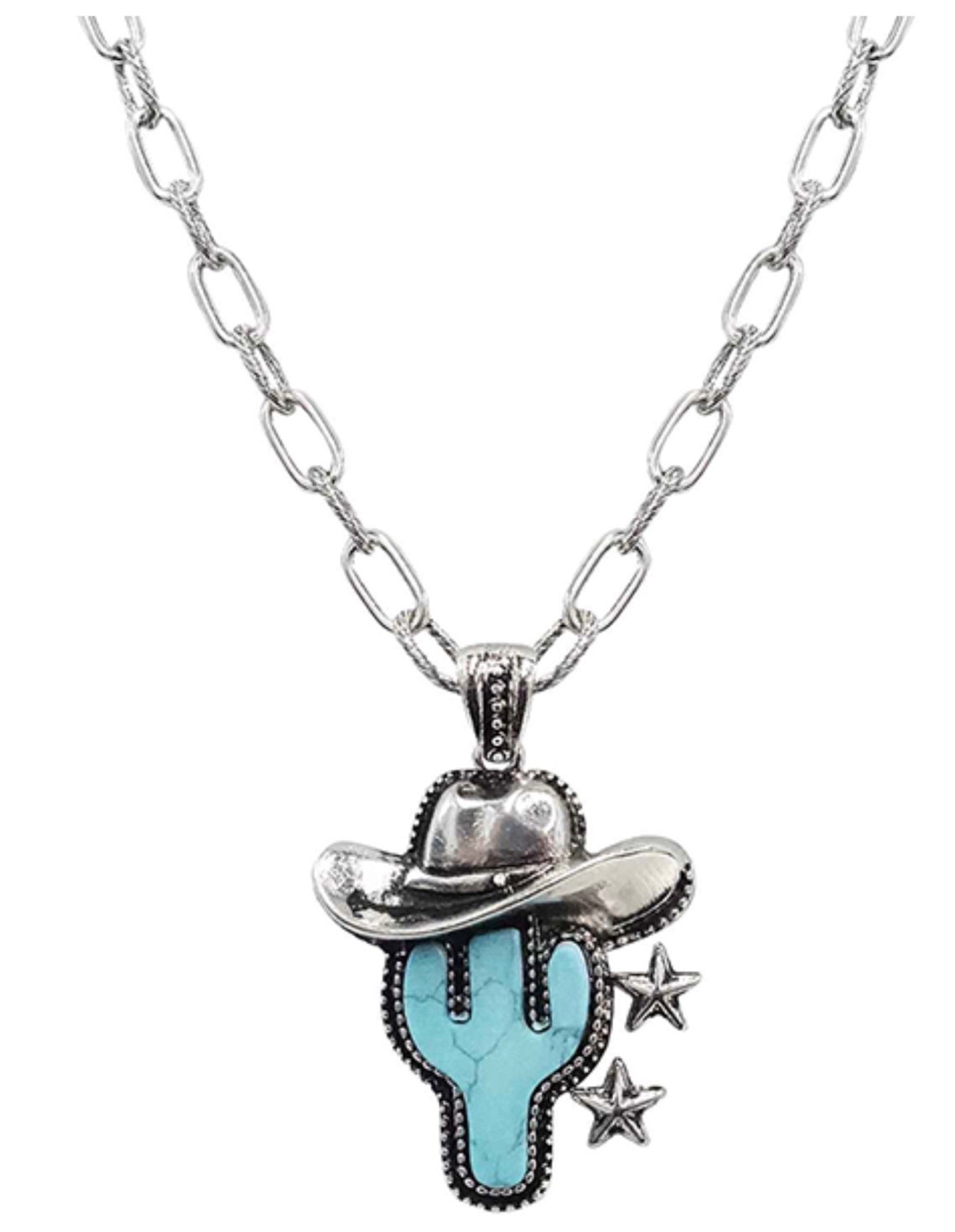 Cowboy Cactus Necklace