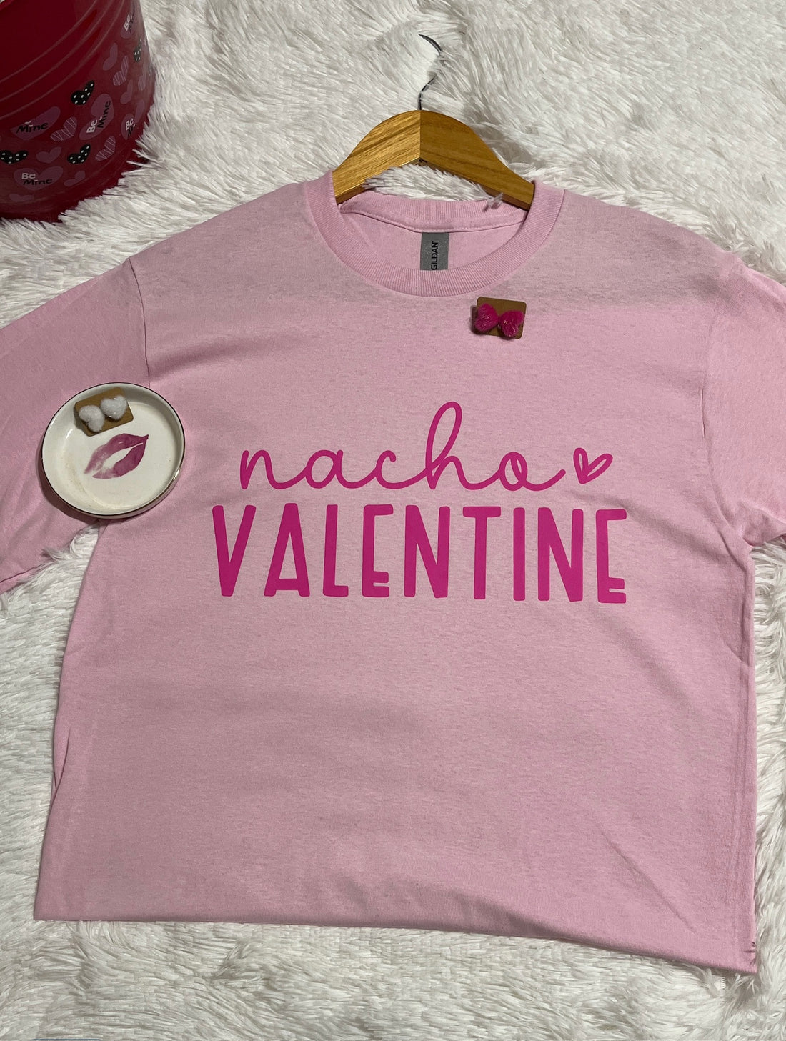 “Nacho Valentine” Graphic Long Sleeve Shirt