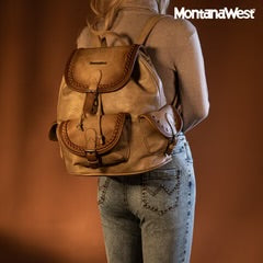 Montana West Stone Wash Backpack