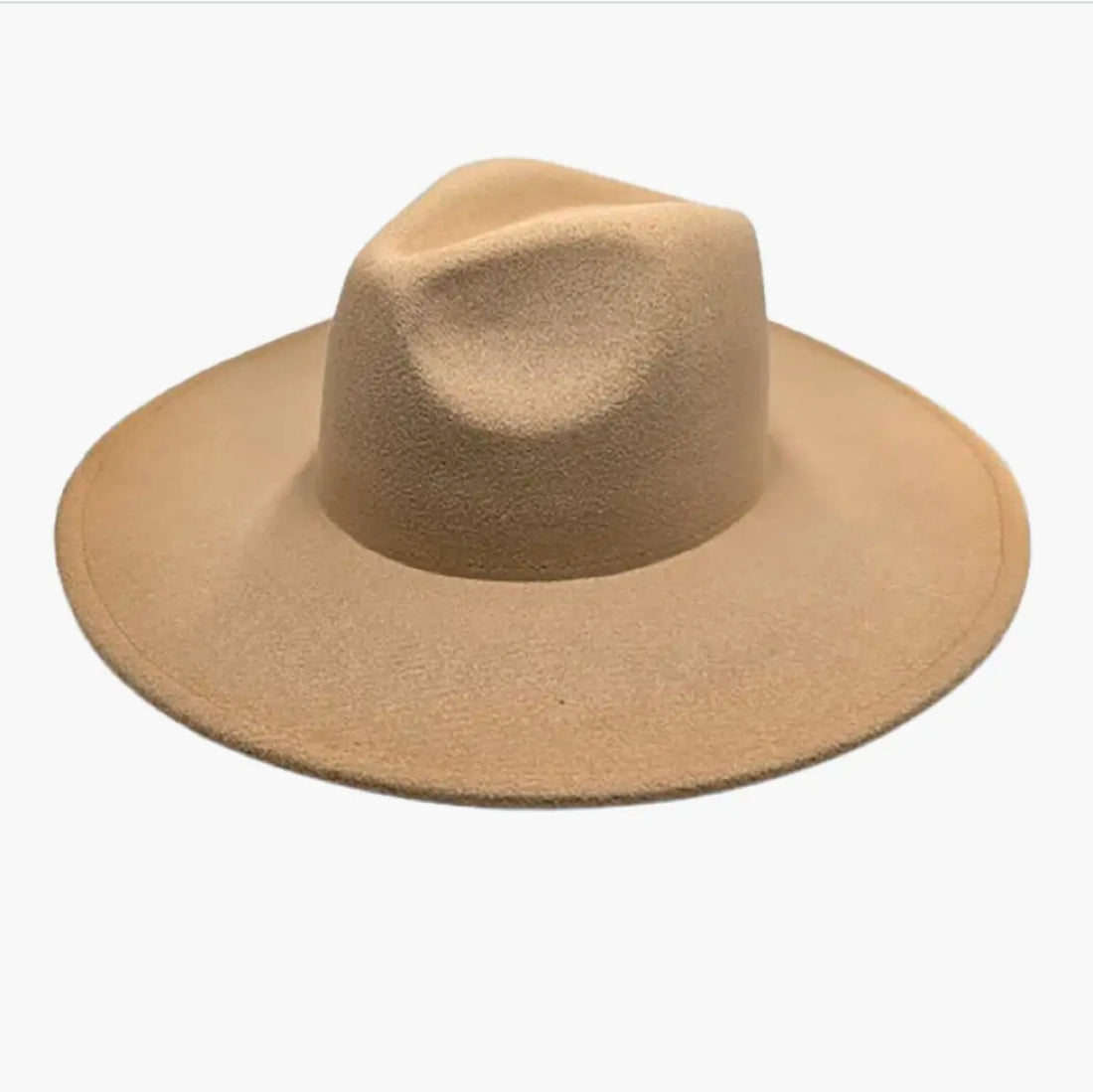 Fedora Wide Brim Felt Rancher Hat