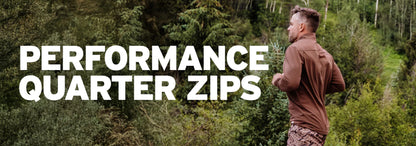 Burlebo Performance Quarter Zip