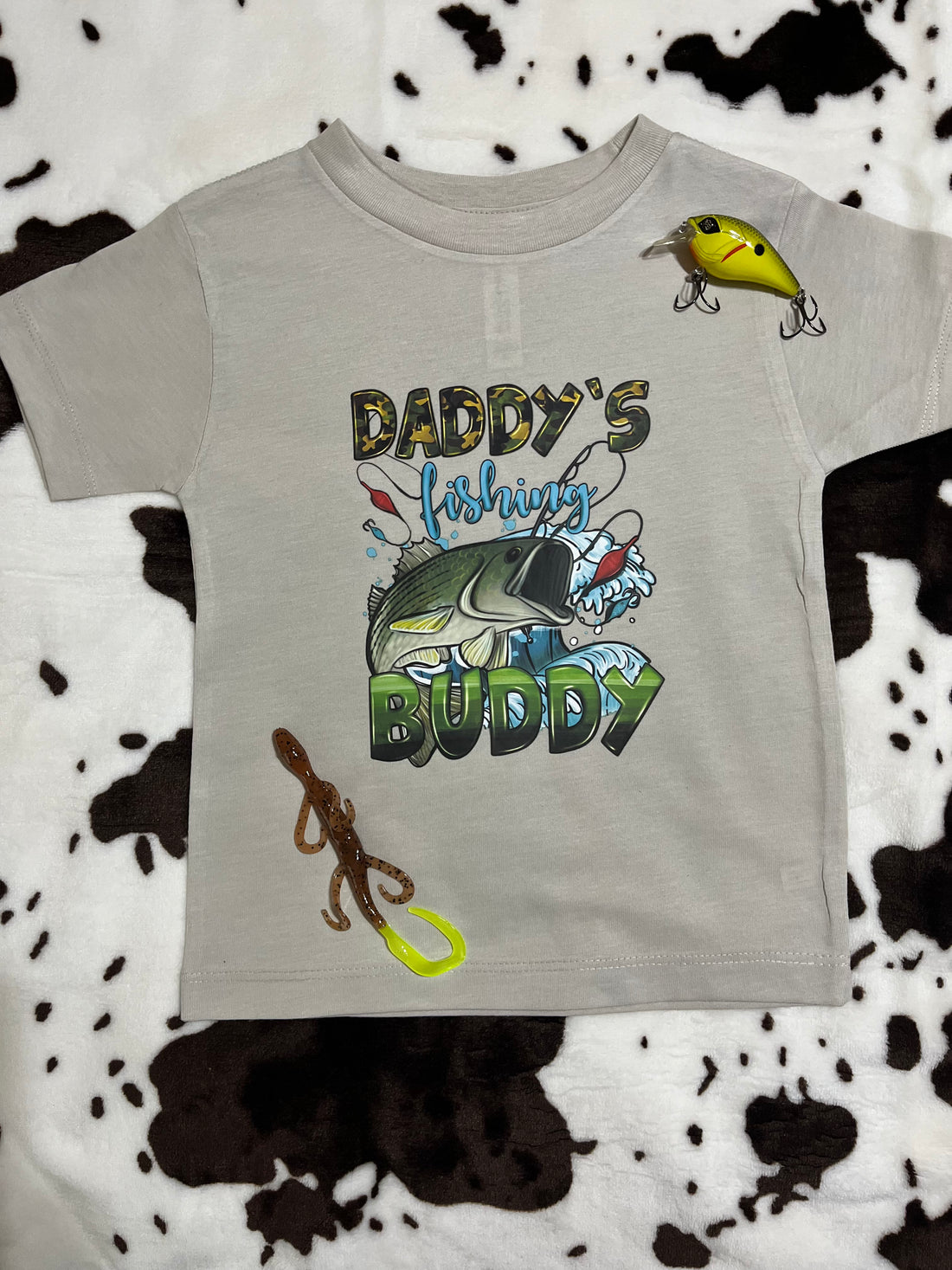 Daddy’s Fishing Buddy Toddler Graphic Tee